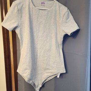 YITTY Heather Gray Bodysuit